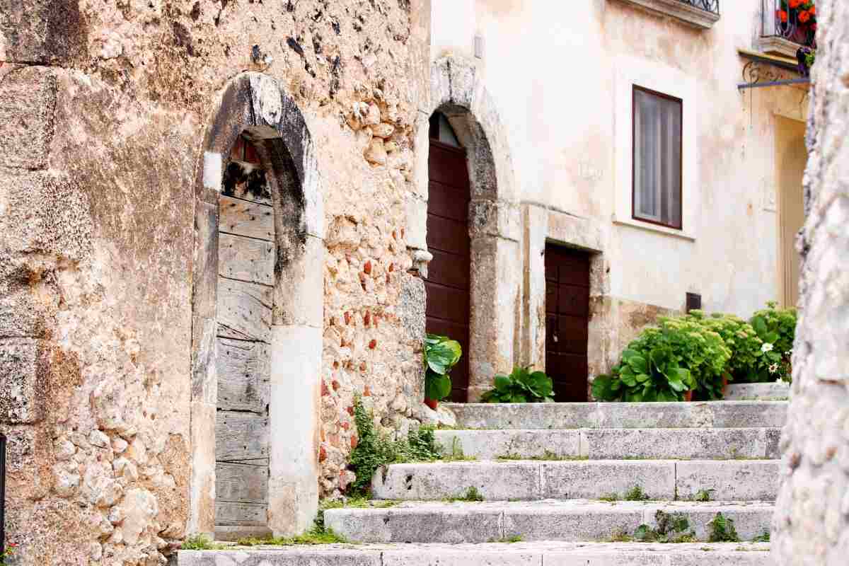 Borgo in Abruzzo dove il tempo di è fermato